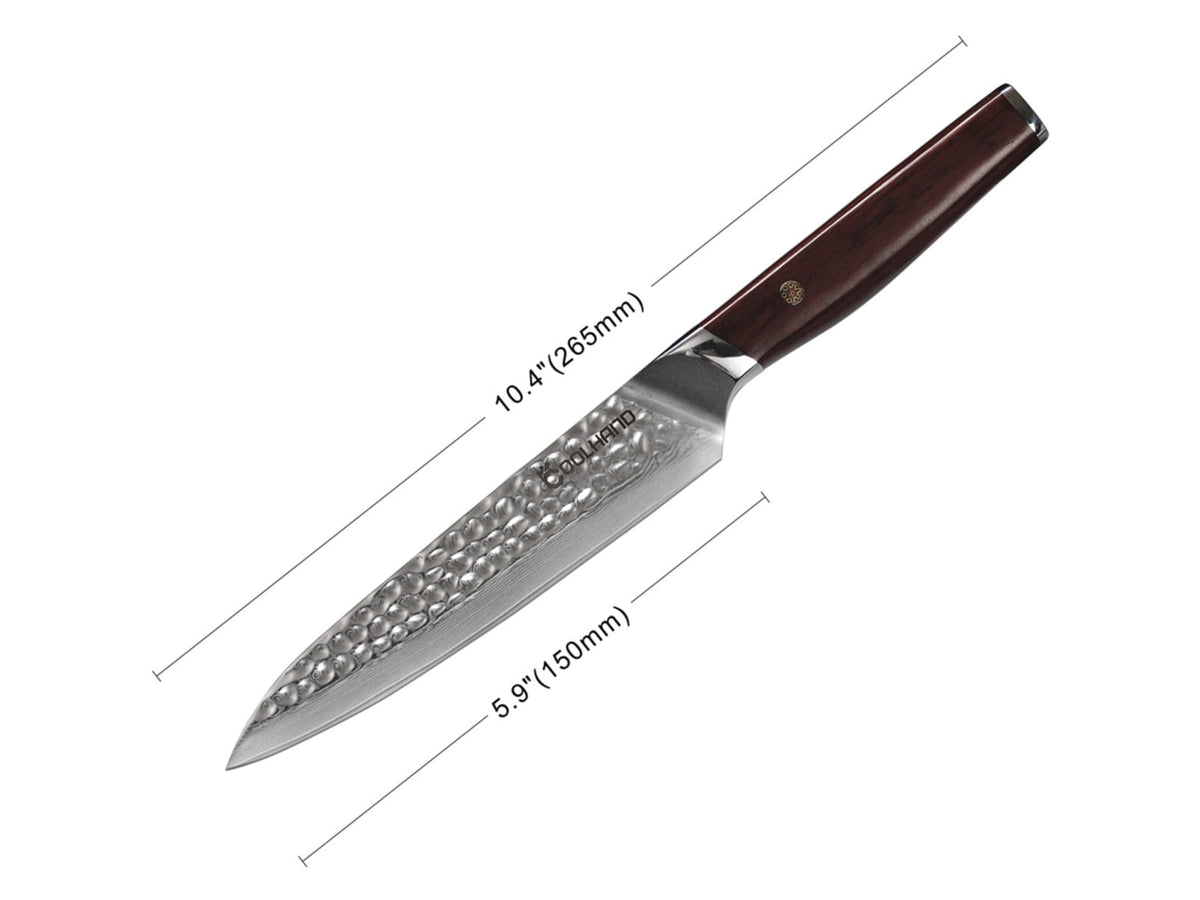 Cool Hand Utility Cocobolo 6.00 in Kitchen Knife Cocobolo wood 7196DCB