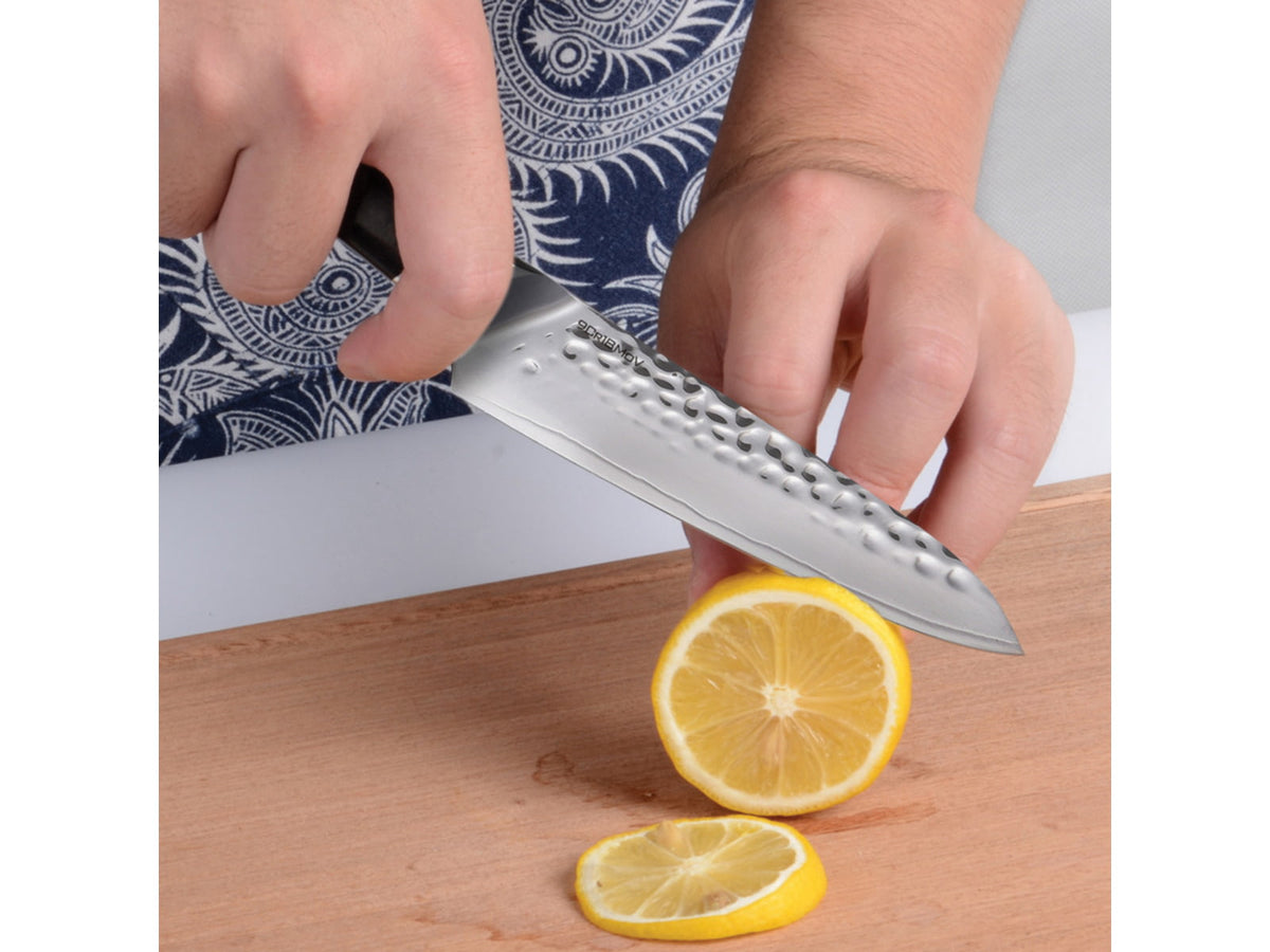 Cool Hand Utility Handle 5.00 in Kitchen Knife Black G10 7195CG10