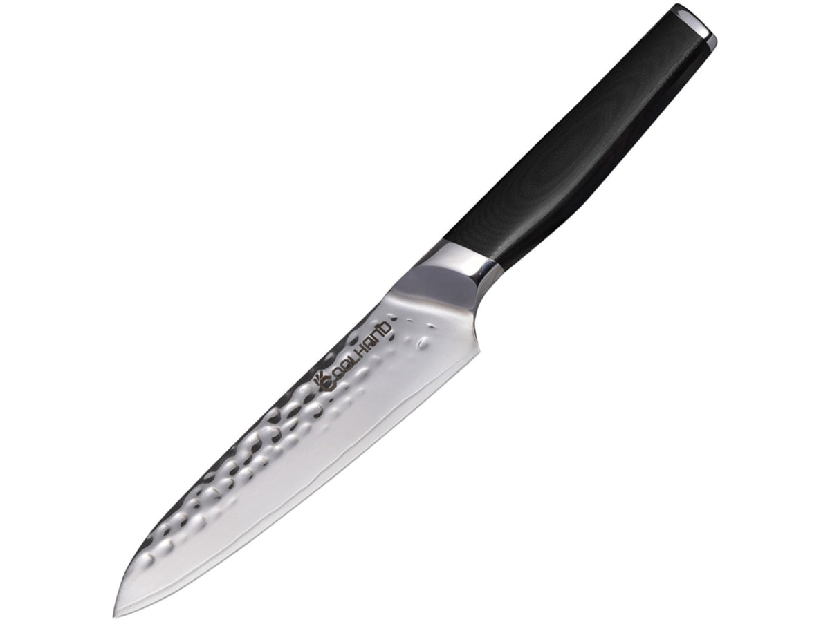 Cool Hand Utility Handle 5.00 in Kitchen Knife Black G10 7195CG10