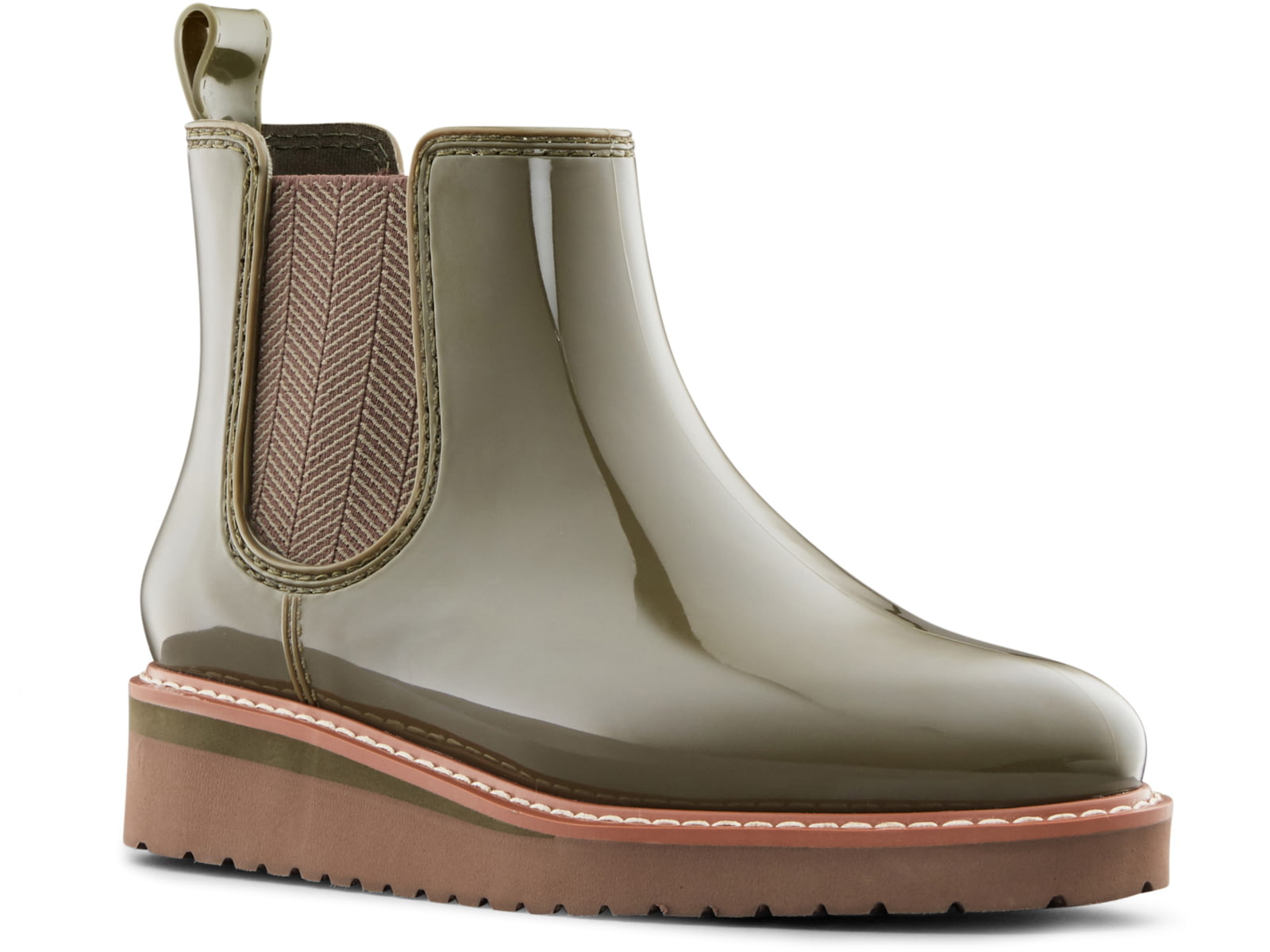 EDEMO Cougar Kensington Chelsea Women's Boots Olive 6 Kensington-Olive-6