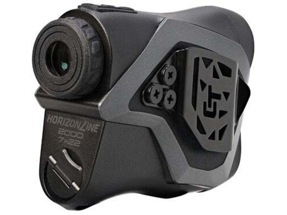 Crimson Trace HorizonLine 4000 7x22mm Handheld Laser Rangefinder Aerospace Aluminum Black/Grey 01-3001999