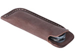 CRKT Folding Knife Leather Pocket Sheath Brown D7071