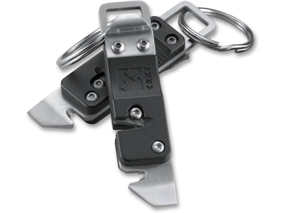 CRKT Key Chain Sharpener & MultiTool Black 9096