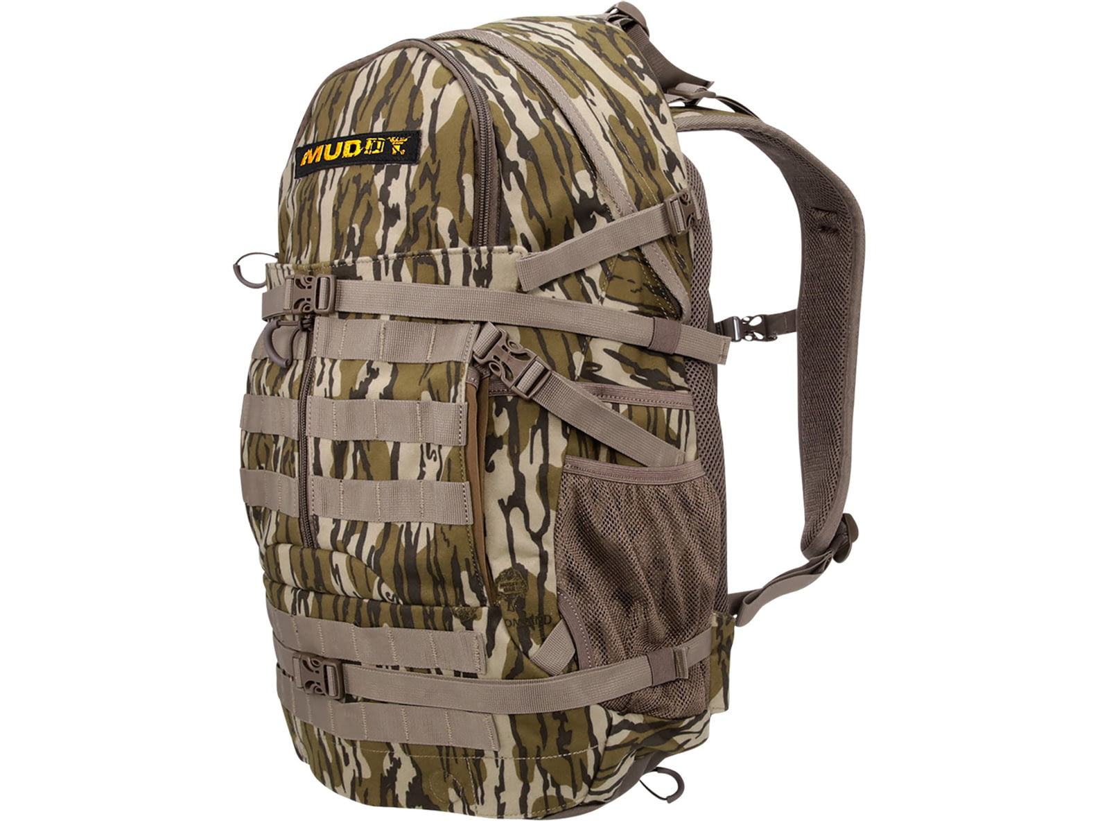 CrossFire Muddy MUD-BPK-1300MO Pro 1300 Hunting Pack Mossy Oak Bottomland Polyester Zipper/Buckles Closure MUD-BPK-1300MO