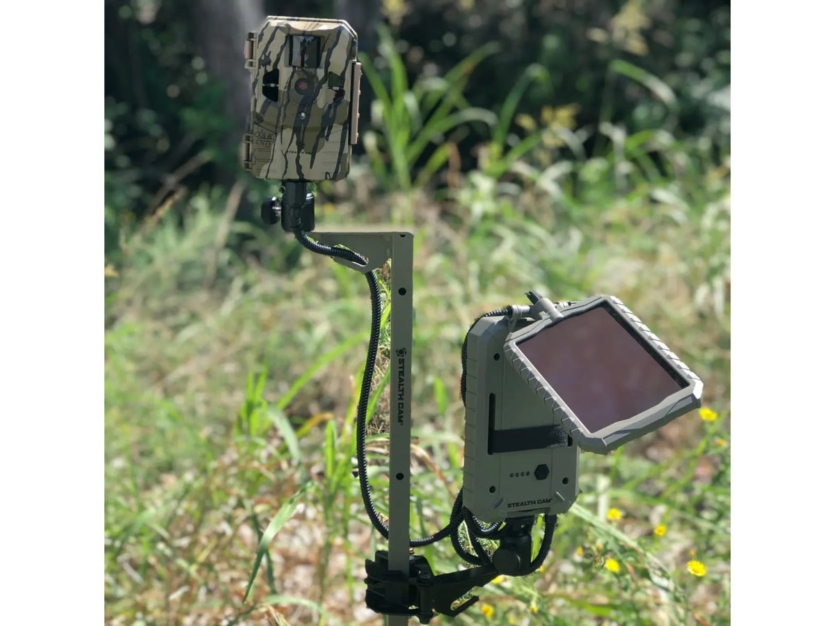 CrossFire Stealth Cam STC-CSMP Moutning Post Tan Steel 29-49in High STC-CSMP