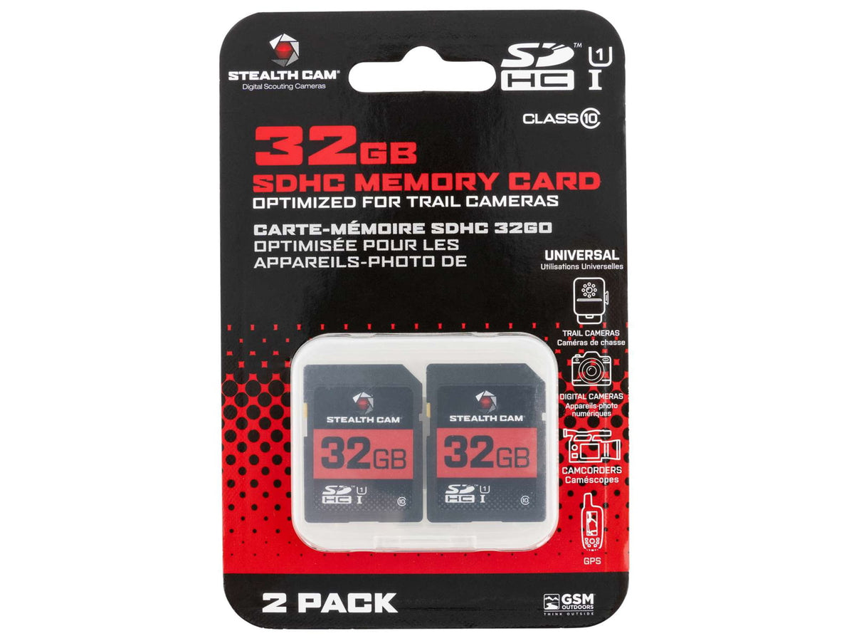CrossFire Walkers SD Memory Card 32GB 2 Per Pkg STC32GB2PK