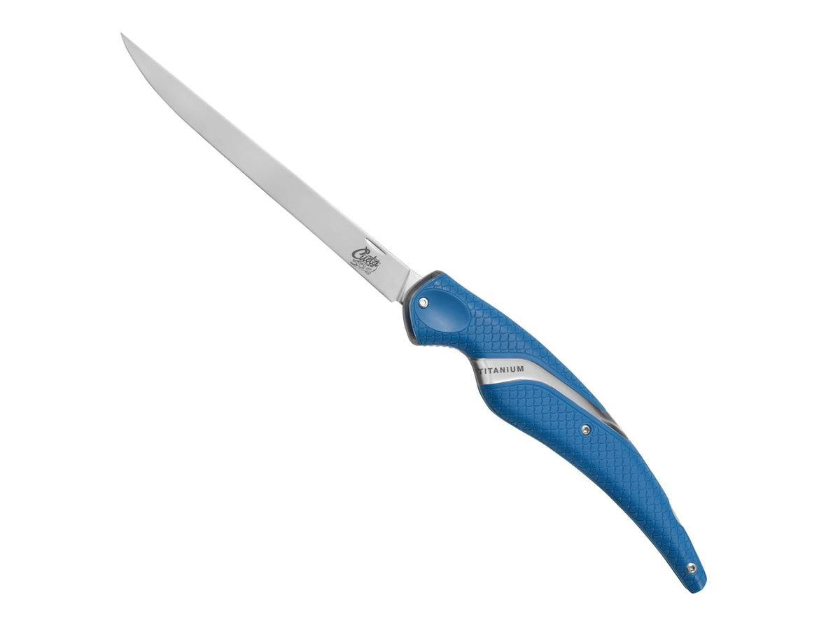 Cuda 6.5 Titanium Bonded Folding Fillet Knife 18205