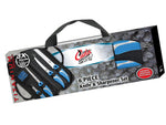 Cuda 6 pc Knife and Sharpener Set w/Case 18133