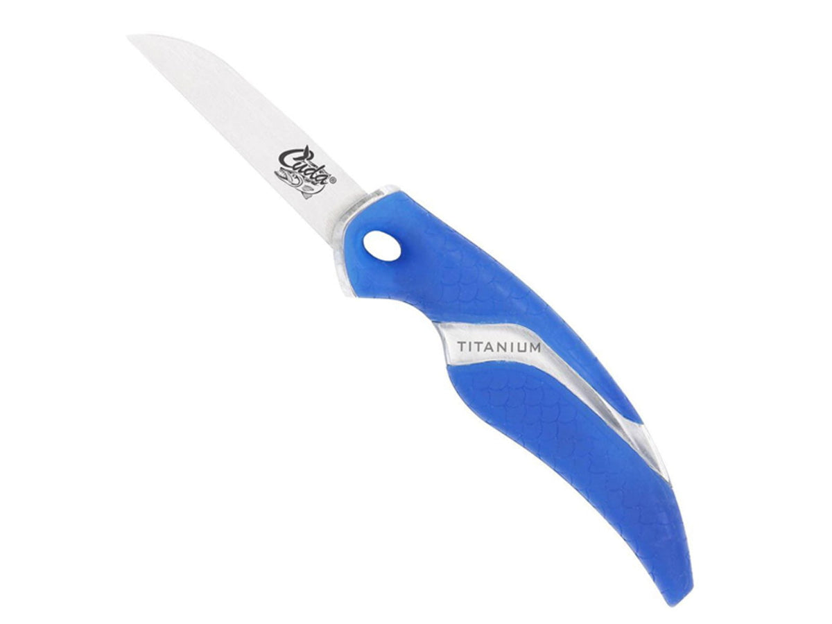 Cuda 6 pc Knife and Sharpener Set w/Case 18133