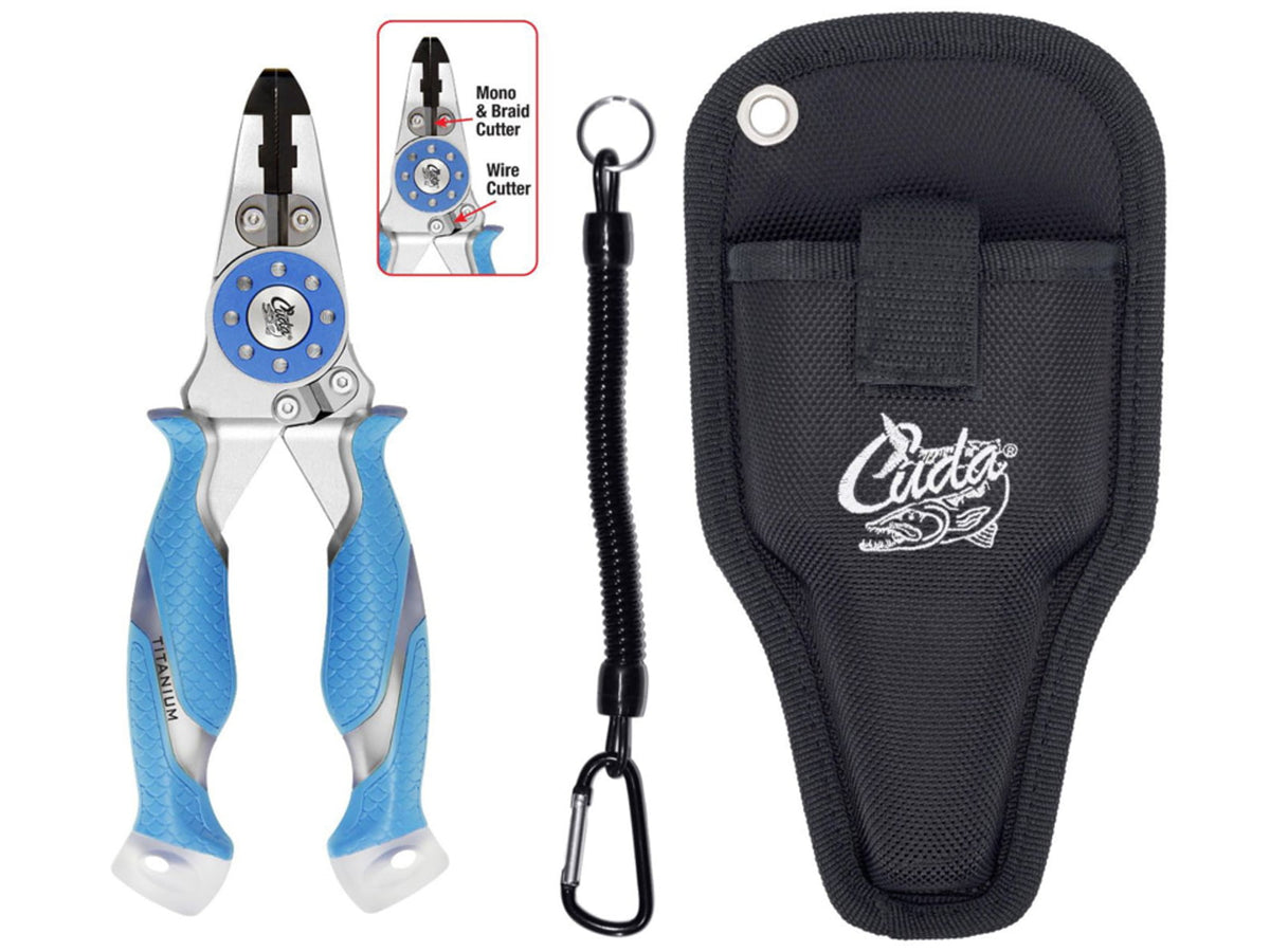 Cuda 7.5 Ti Mono/Braid Fishing Pliers/Cutter 18846