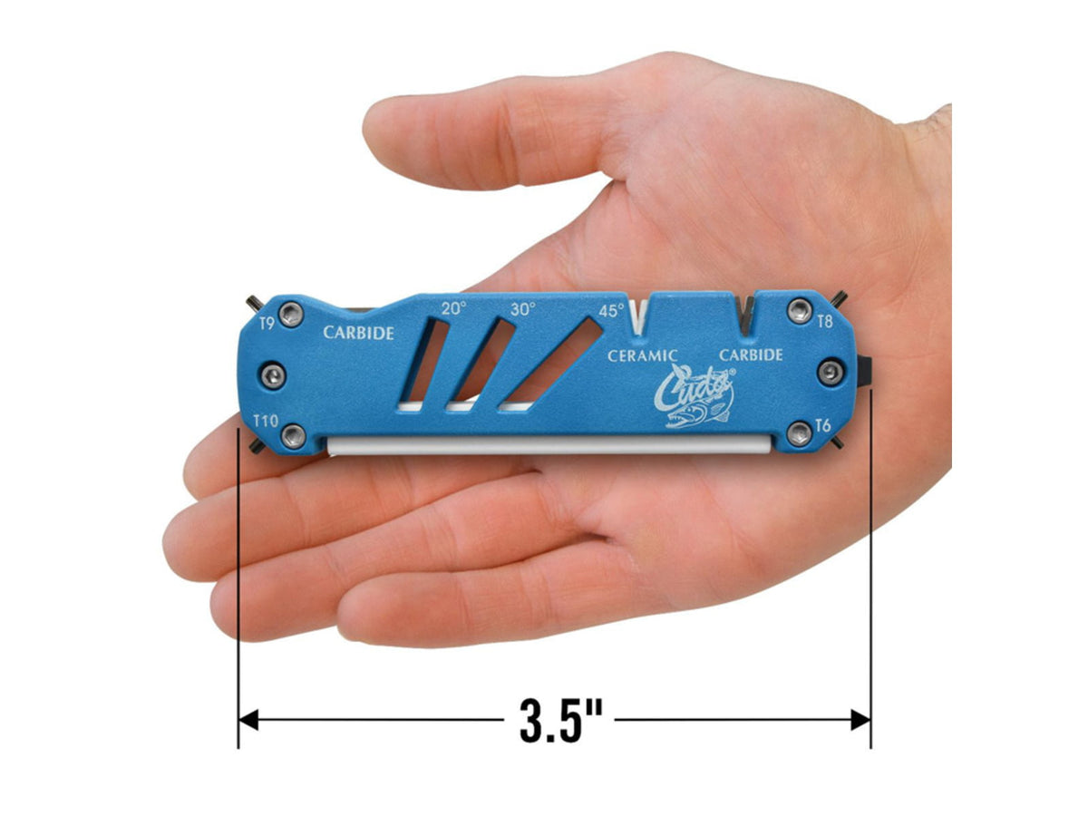 Cuda Knive Shear And Hook Sharpener w/ Flathead Drivers 18097