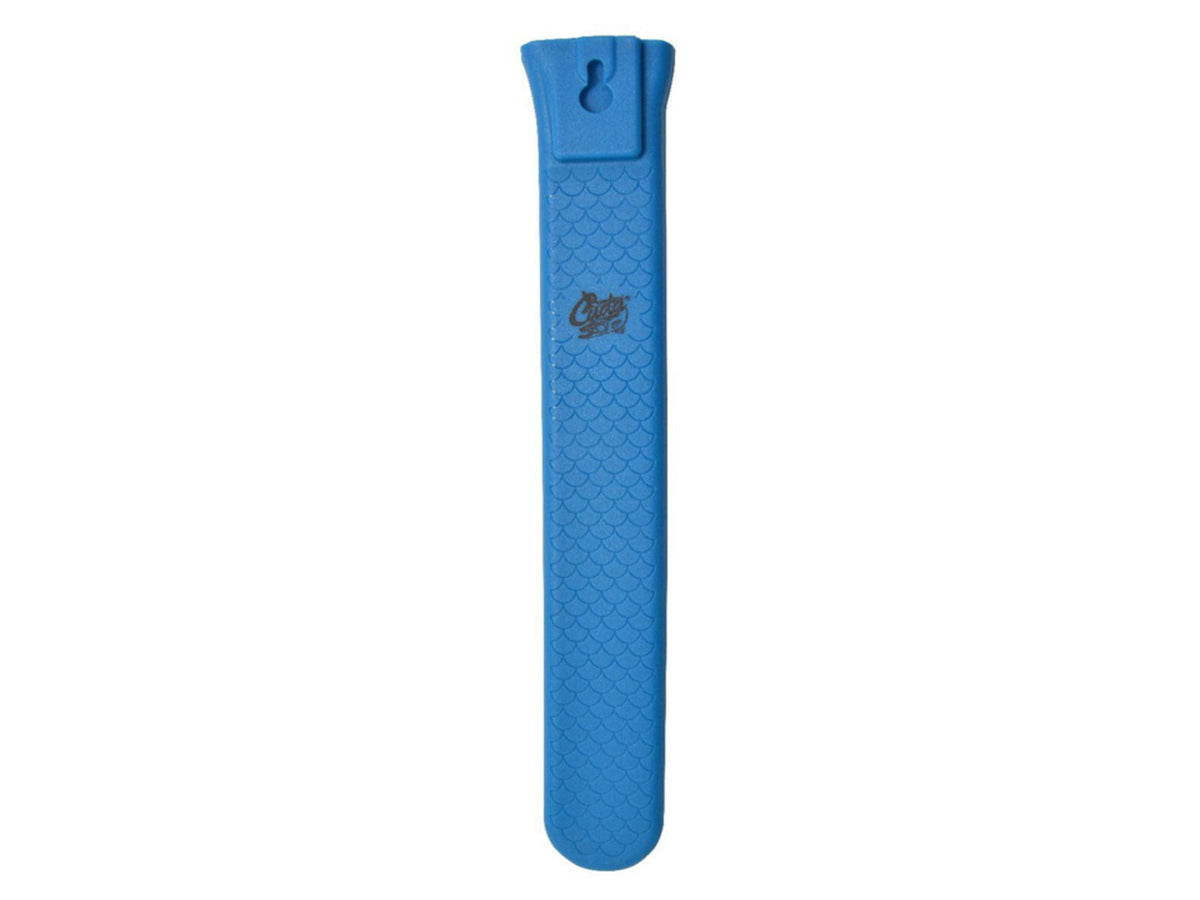 Cuda Knives Cuda 7 in Fillet With Sheath Fixed Blade Knife 7in German 4116 Steel Standard Edge Blue Synthetic Handle 18124