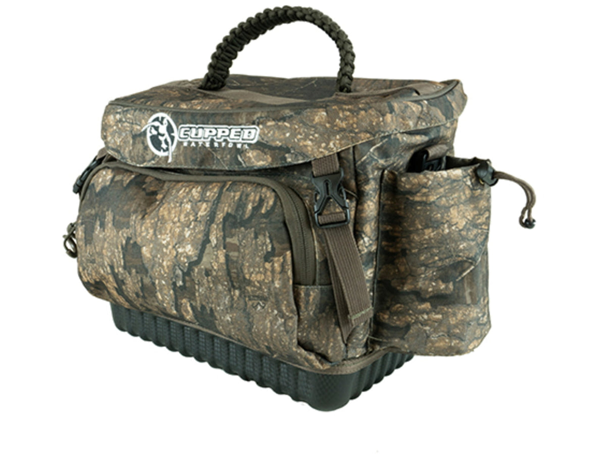 Cupped Waterfowl Outdoors Floating Blind Bag RealTree Large CU8697