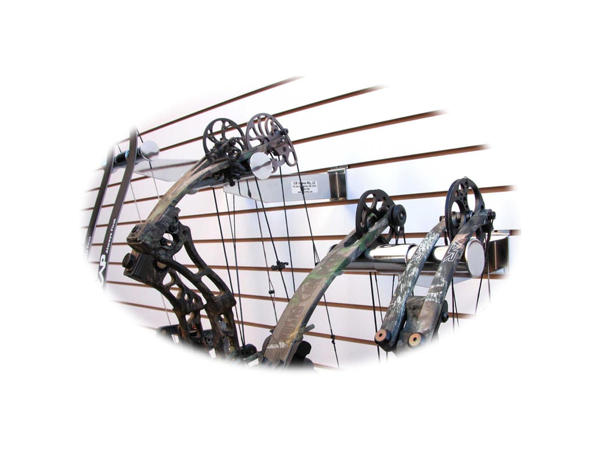 CW Erickson Slat Bow Display 2 Bow Bracket 5 pk. SWD-615