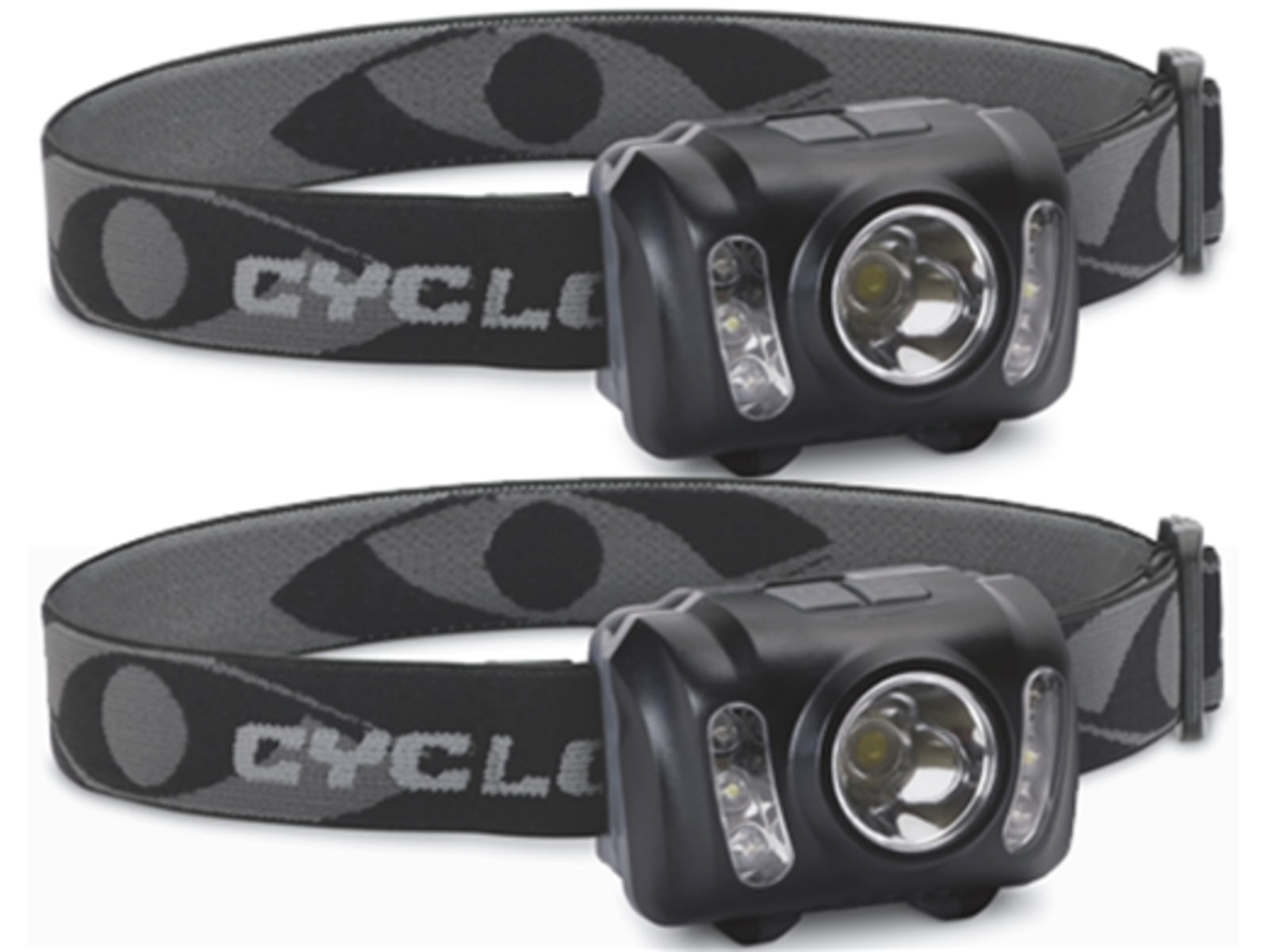 Cyclops 210 Lumen Headlamp w/ adjustable headband 2 Pk CYC-HL210-2PK