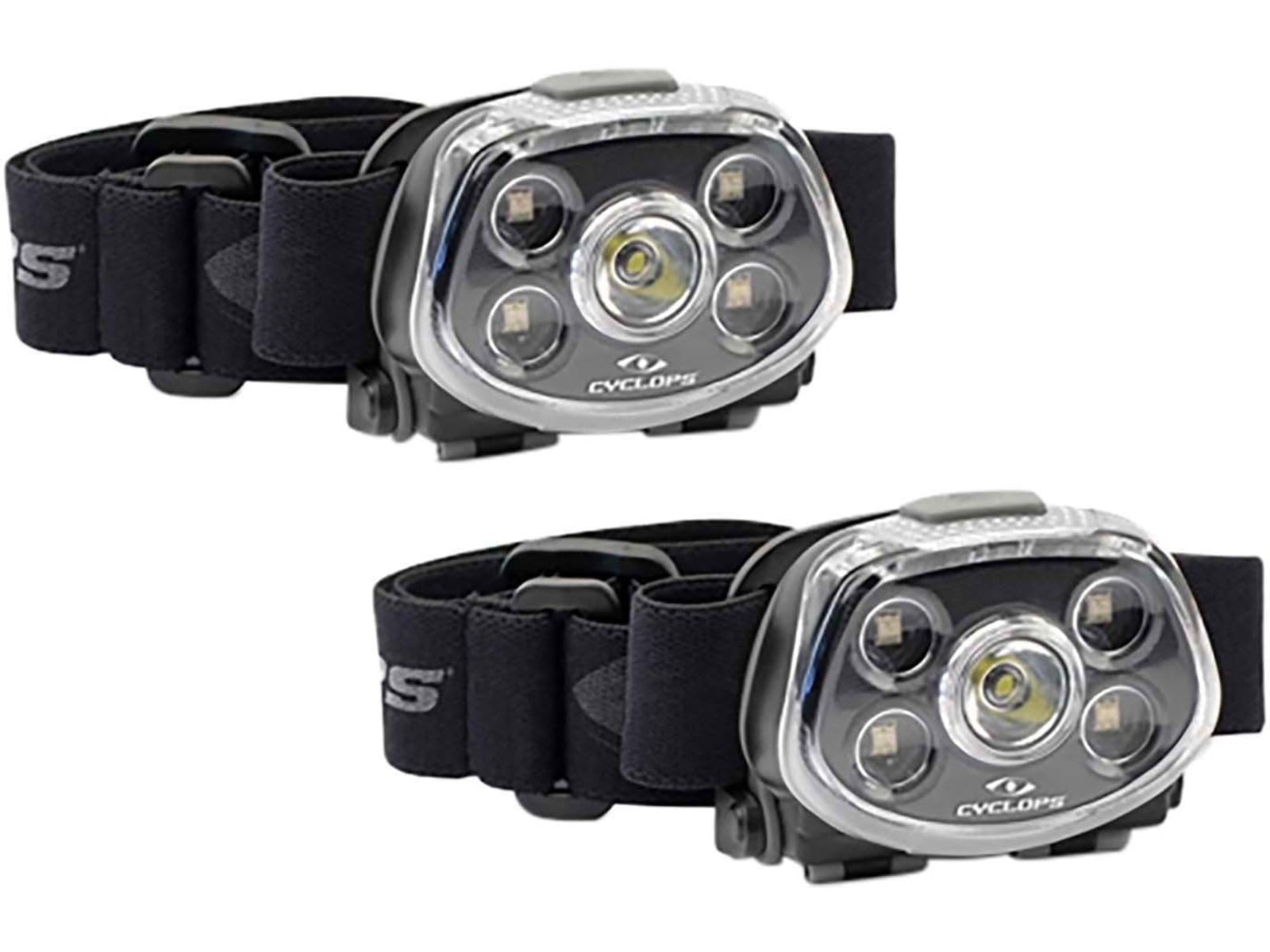 Cyclops Force XP 350 Lumen LED Headlamp 2 Pack Black CYC-HLFXP-2PK