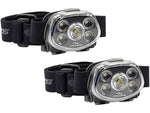 Cyclops Force XP 350 Lumen LED Headlamp 2 Pack Black CYC-HLFXP-2PK