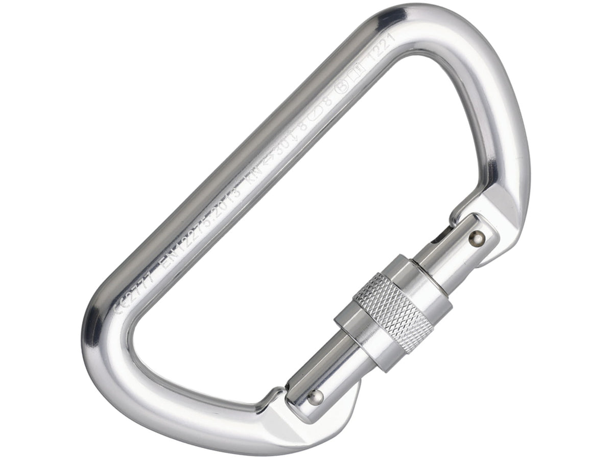 Cypher D Screw Gate Carabiner