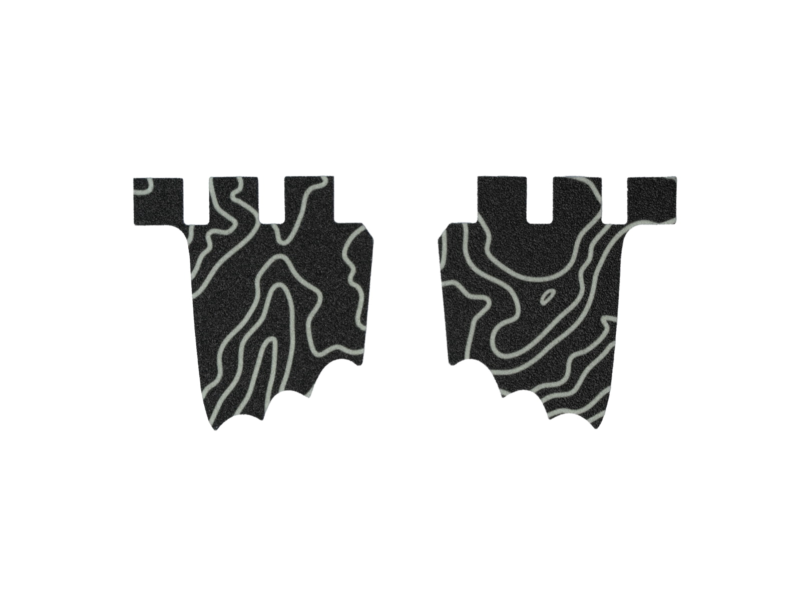 Latitude Outdoors Carbon SS Illuminators 1 Pair Black/Gray One Size AX-ILLUM