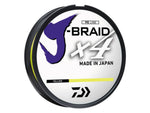 Daiwa J-Braid 4X Braided Line w/ Bulk Spool 8lb 3000yd Dark Green