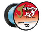 Daiwa J-Braid x8 Grand Braid Line w/Bulk Spool 3000yds 10lb Gray Light