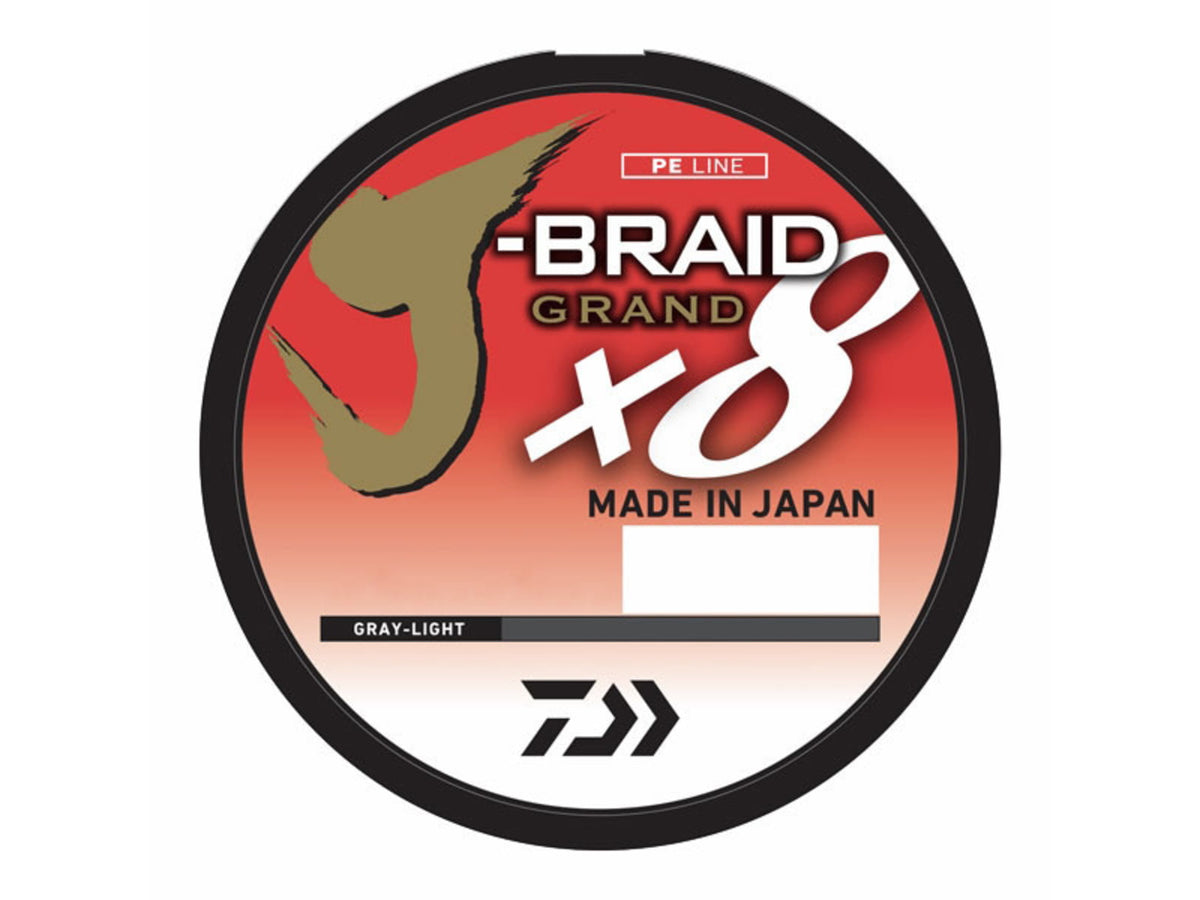 Daiwa J-Braid x8 Grand Braid Line w/Filler Spool
