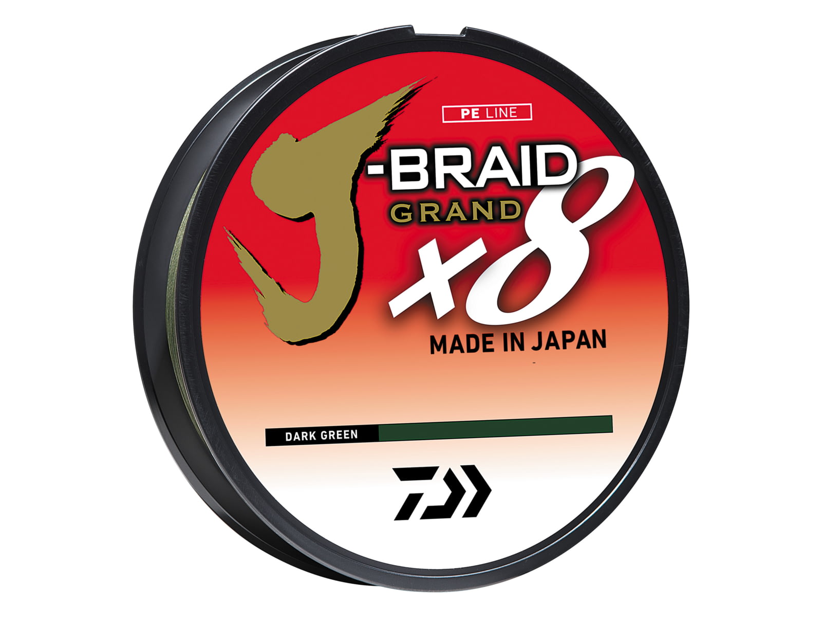Daiwa J-Braid x8 Grand Braid Line w/Filler Spool