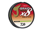 Daiwa J-Braid x8 Grand Braid Line w/Bulk Spool 3000yds 10lb Gray Light