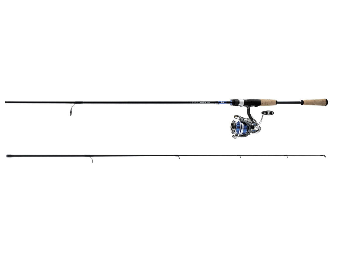 Daiwa Legalis LT Spinning Reel and Rod Combo 8ft6 Medium 2 Pieces 5BB + 1RB
