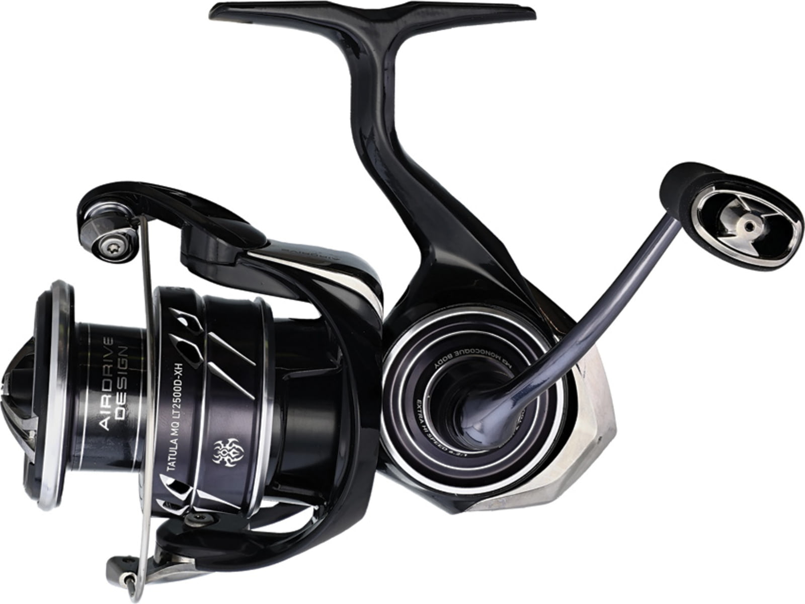 Daiwa Tatula MQ LT Spinning Reel 7 Ball Bearing 1 Roller Bearing 6.2/1 34.5in Line Per Turn TTUMQLT2500D-XH