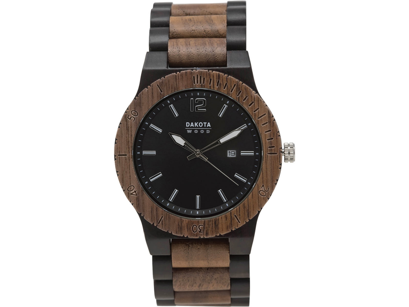 Dakota Wood Watch Blk
