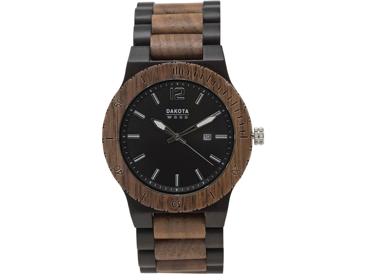 Dakota Wood Watch Blk