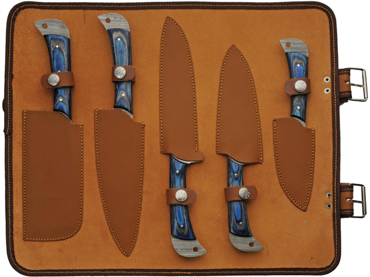 Damascus Umbra River Kitchen Set w roll DM1397