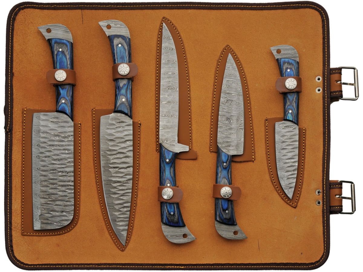 Damascus Umbra River Kitchen Set w roll DM1397