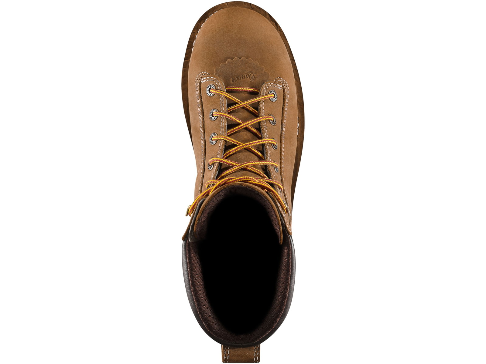 Danner Quarry USA 8in 400G Insulation Non-Metallic Toe Boots Distressed Brown 9D