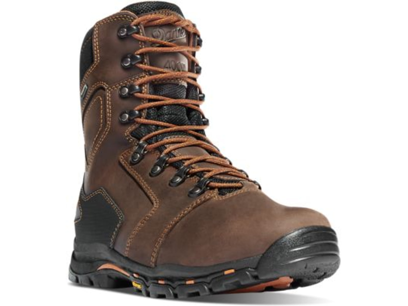 Danner Vicious 8in 400G Insulation Non-Metallic Toe Boots Brown