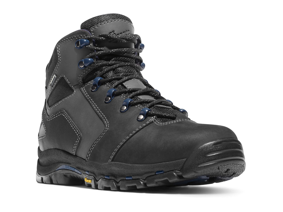 Danner Vicous 4.5in Non-Metallic Toe Boots Black/Blue