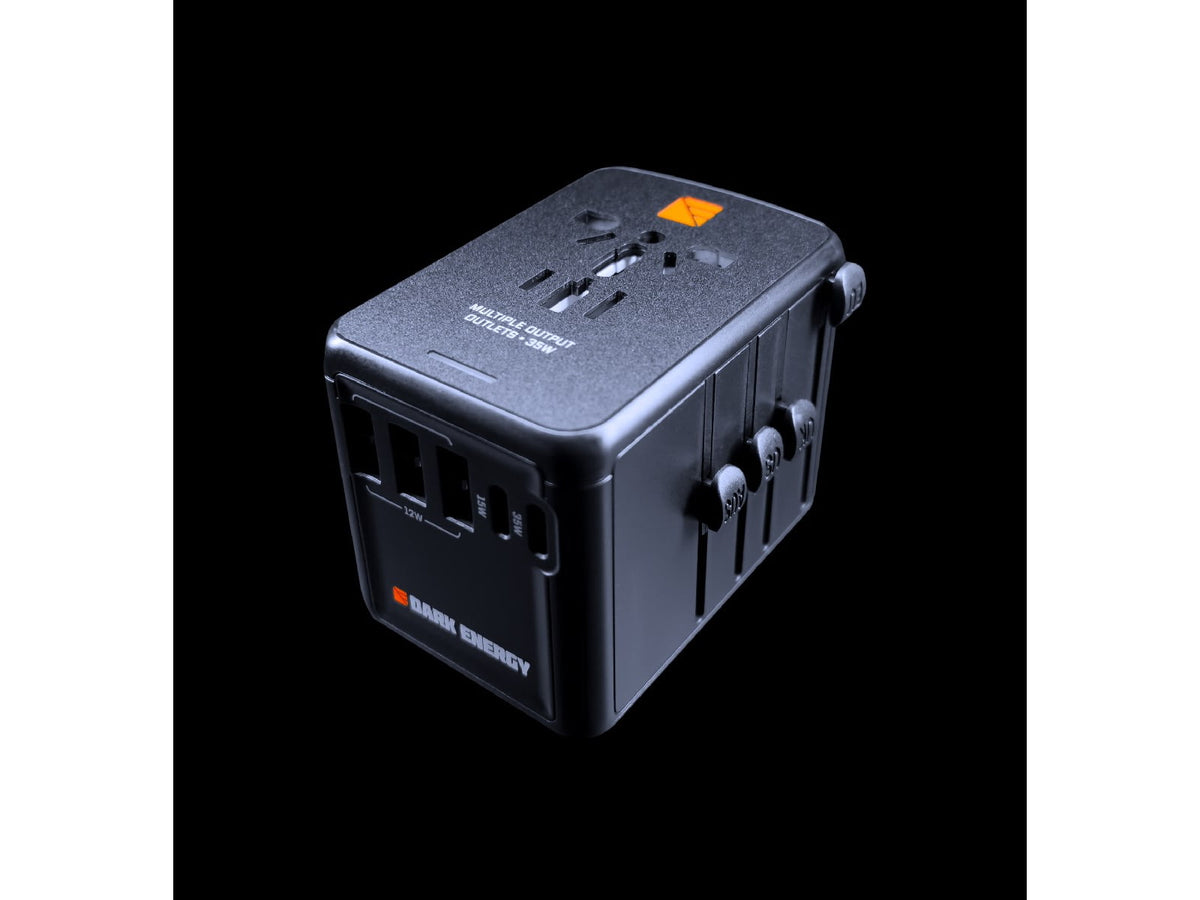 Dark Energy 35W Int'l Wall Adapter Black PD35WIAC