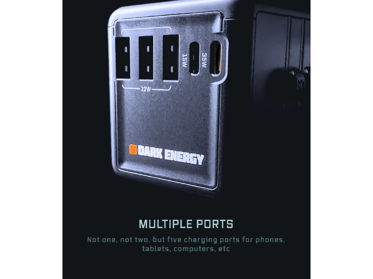 Dark Energy 35W Int'l Wall Adapter Black PD35WIAC