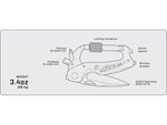 Dark Energy Carabiner Pro Black CRBRPRO