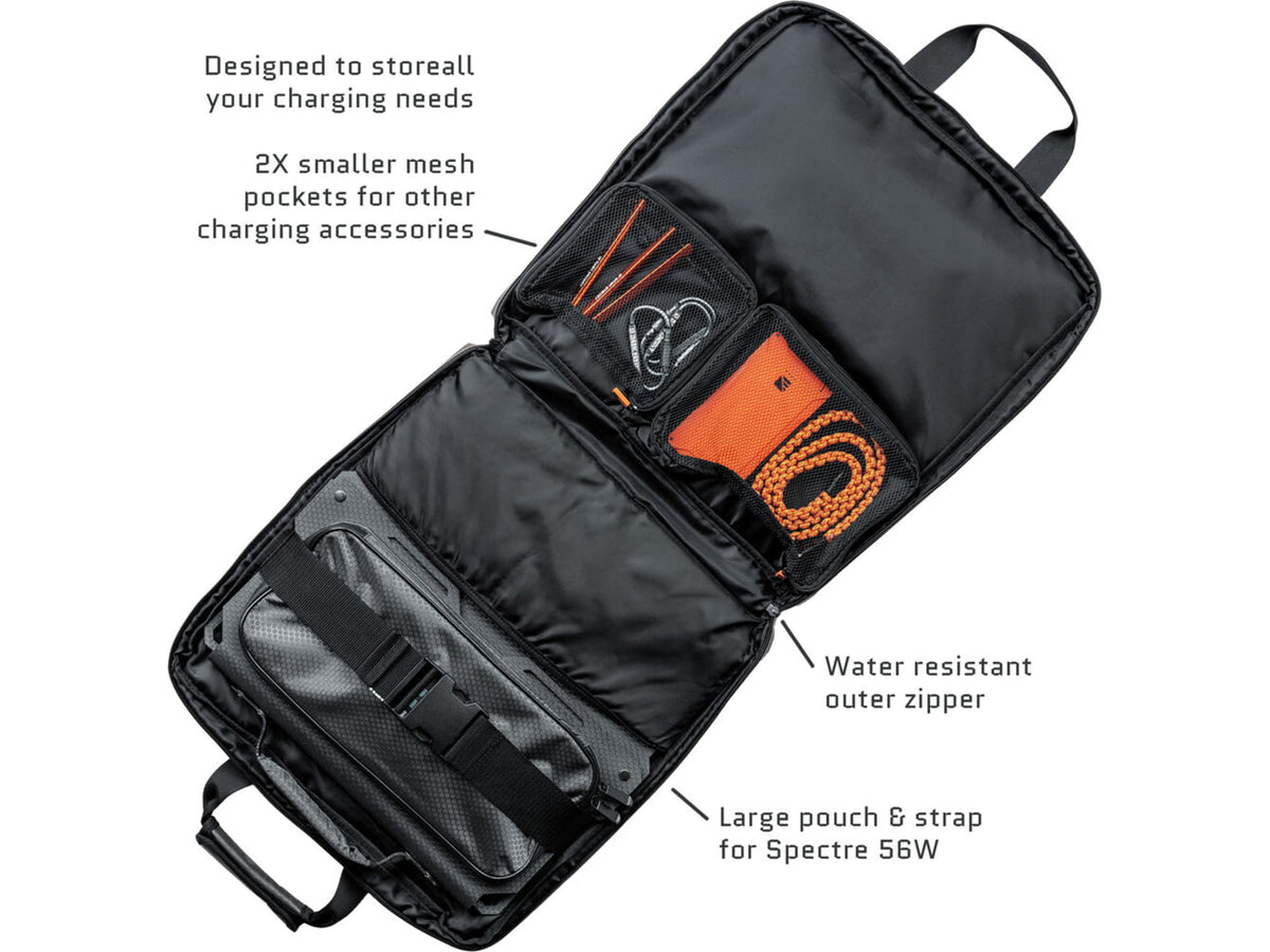 Dark Energy 56W Folding Spectre Solar Panel Accessories Kit Multi AKSSPF56