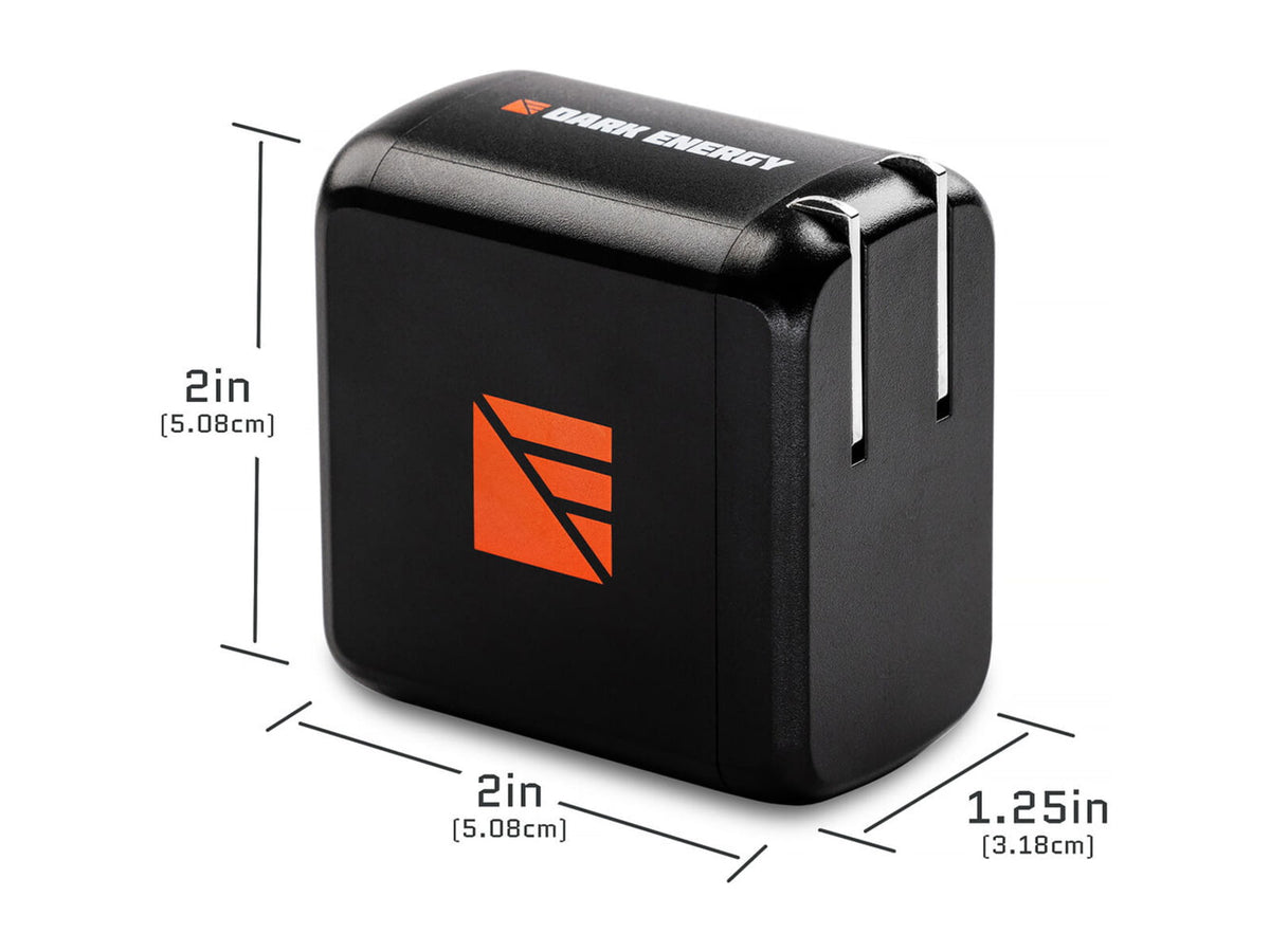 Dark Energy PD-Enabled 65W AC Adapter Black PD65WAC