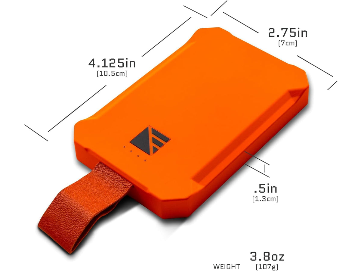 Dark Energy Poseidon Nano Wireless Power Bank HiVis Orange PN30HVBR