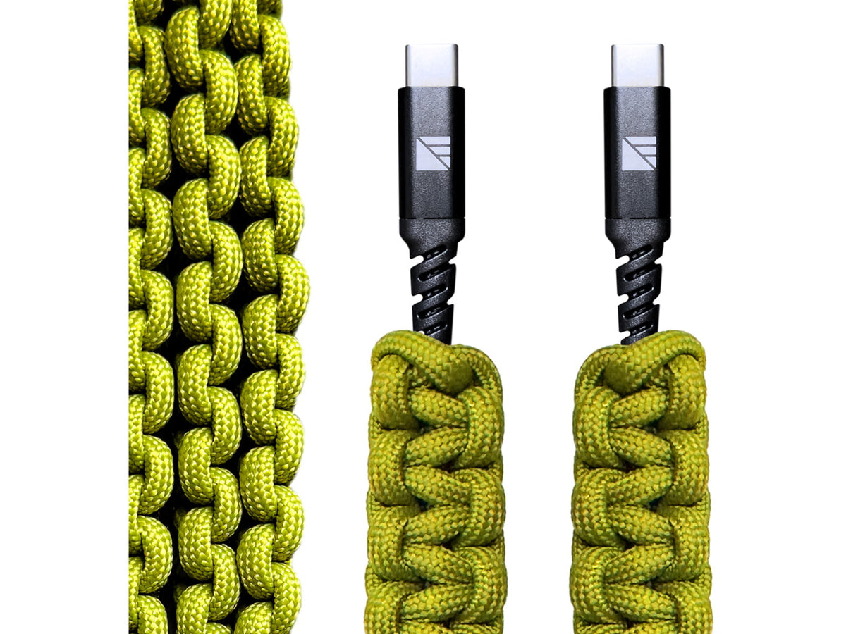 Dark Energy USB C to C Paracord Cable