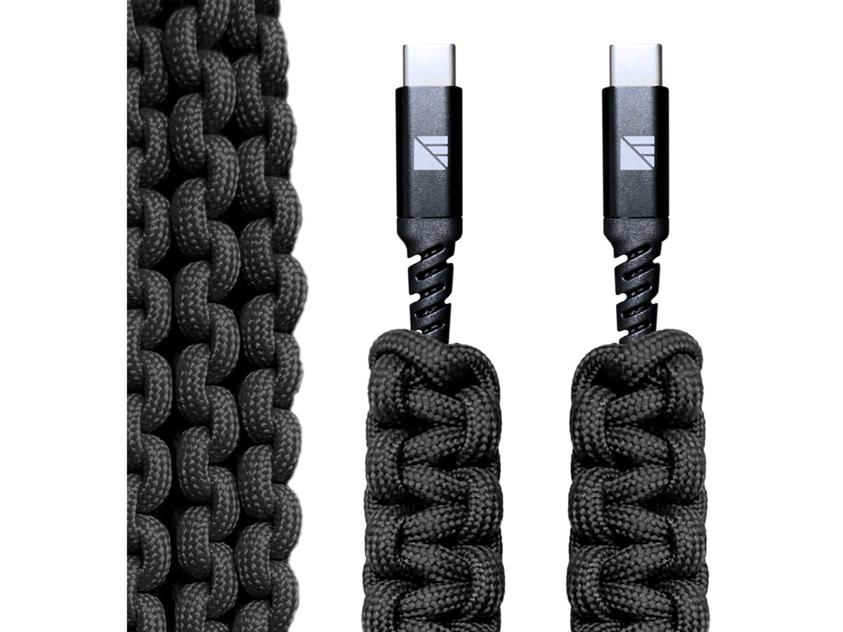 Dark Energy USB C to C Paracord Cable