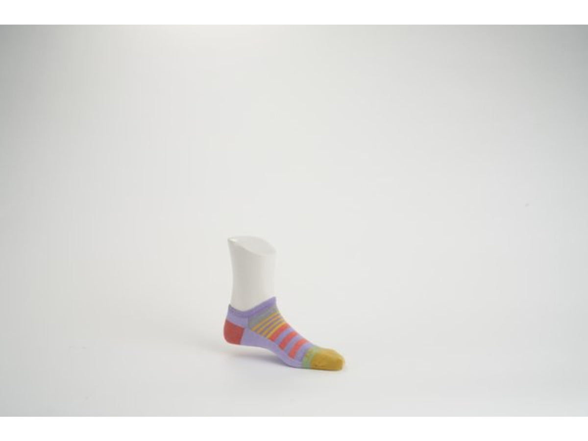 Darn Tough Beachcomber No Show Lightweight Socks - Womens Lavender Medium