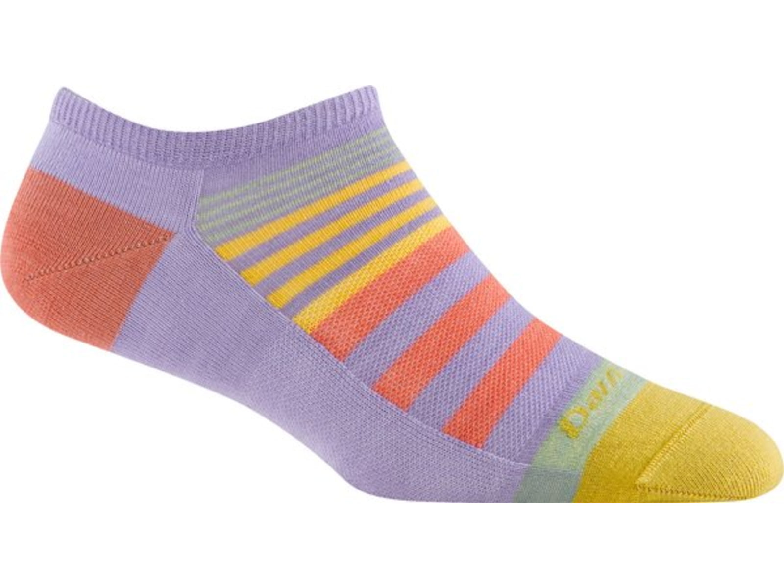 Darn Tough Beachcomber No Show Lightweight Socks - Womens Lavender Medium