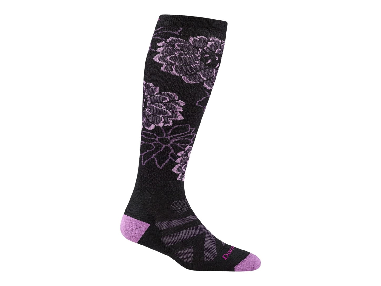 Darn Tough Dahlia OTC Midweight with Cushion Socks - Women's Black Large