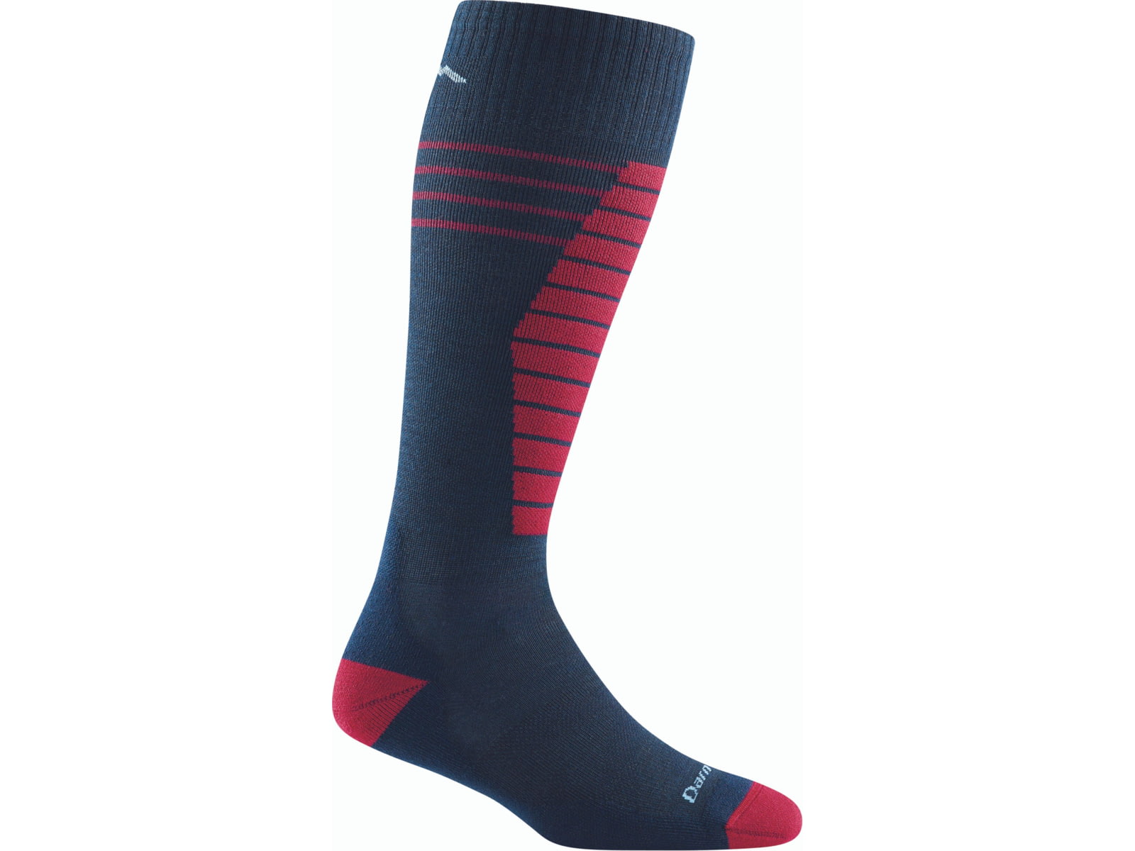 Darn Tough Edge Jr. OTC Midweight w/ Cushion/ Padded Shin Socks - Kids Eclipse Medium
