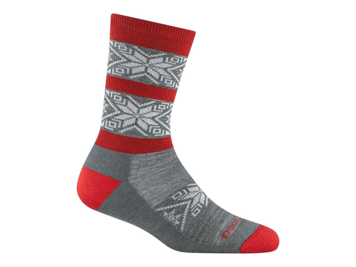 Darn Tough Elsa Crew Lightweight with Cushion Socks - Women's Gray